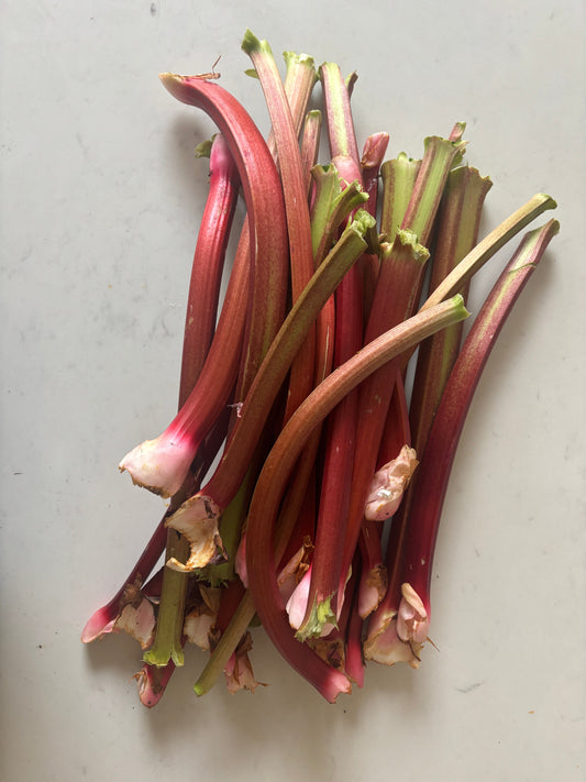 A Second Season - Garden Rhubarb