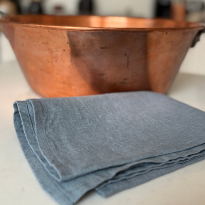 Blue Fog Linen Kitchen Towel