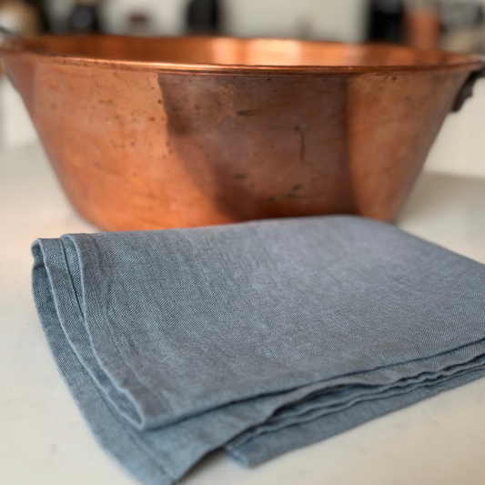Blue Fog Linen Kitchen Towel