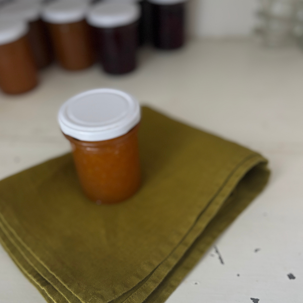 Moss Linen Kitchen Towel