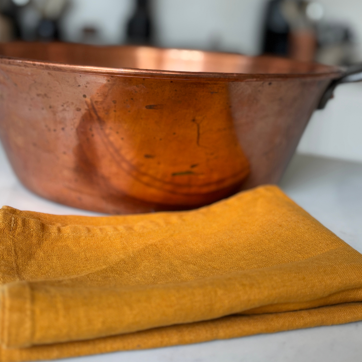 The Pantry Linen Edit — Moss, Plum & Turmeric