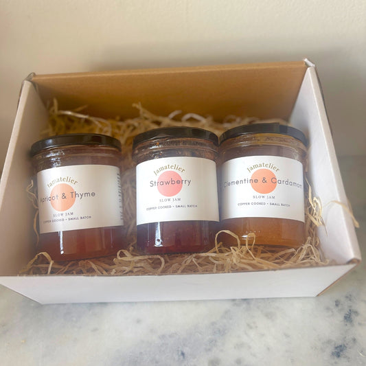 The Seasonal Jam Trio Gift Box - Choose your three