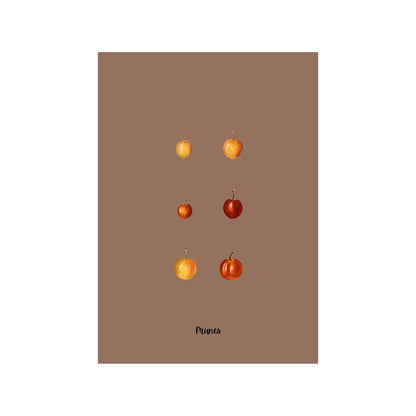 Plums | Pomological Art Print
