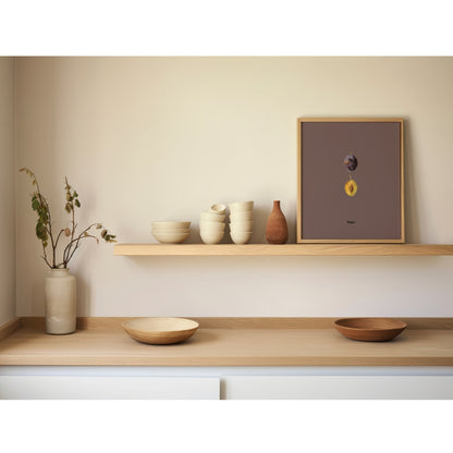 Single Plum | Pomological Art Print